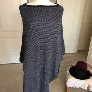 Navy Badiali Italian Cashmere Shawl